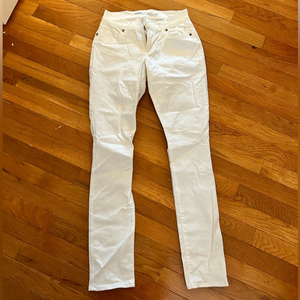 white jeans
